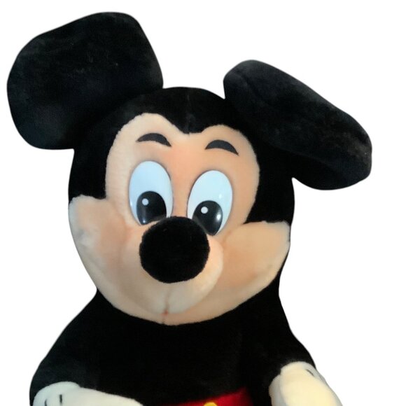 Vtg Disney Mickey Mouse Plush Toy 12” Disneyland Walt Disney World - Picture 4 of 6